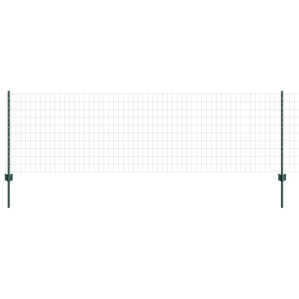 Fence with Post Green