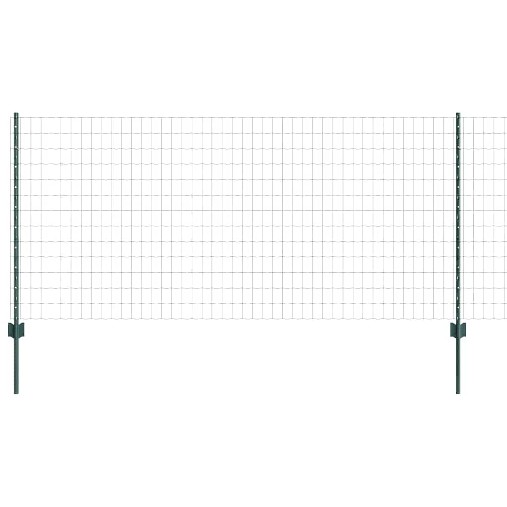 Fence with Post Green