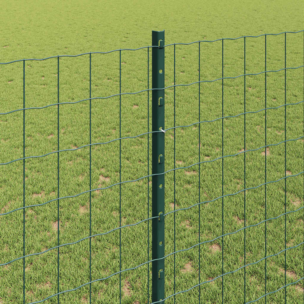 Fence with Post Green
