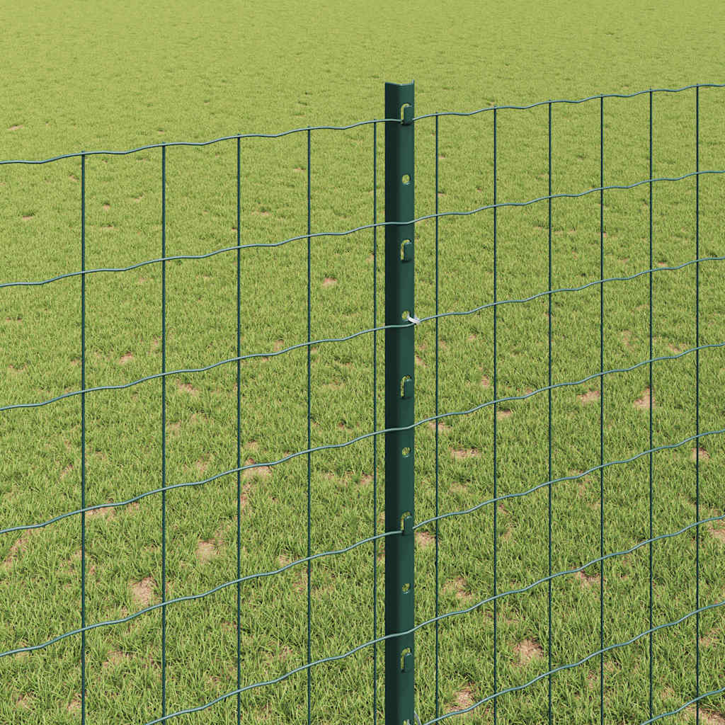Fence with Post Green