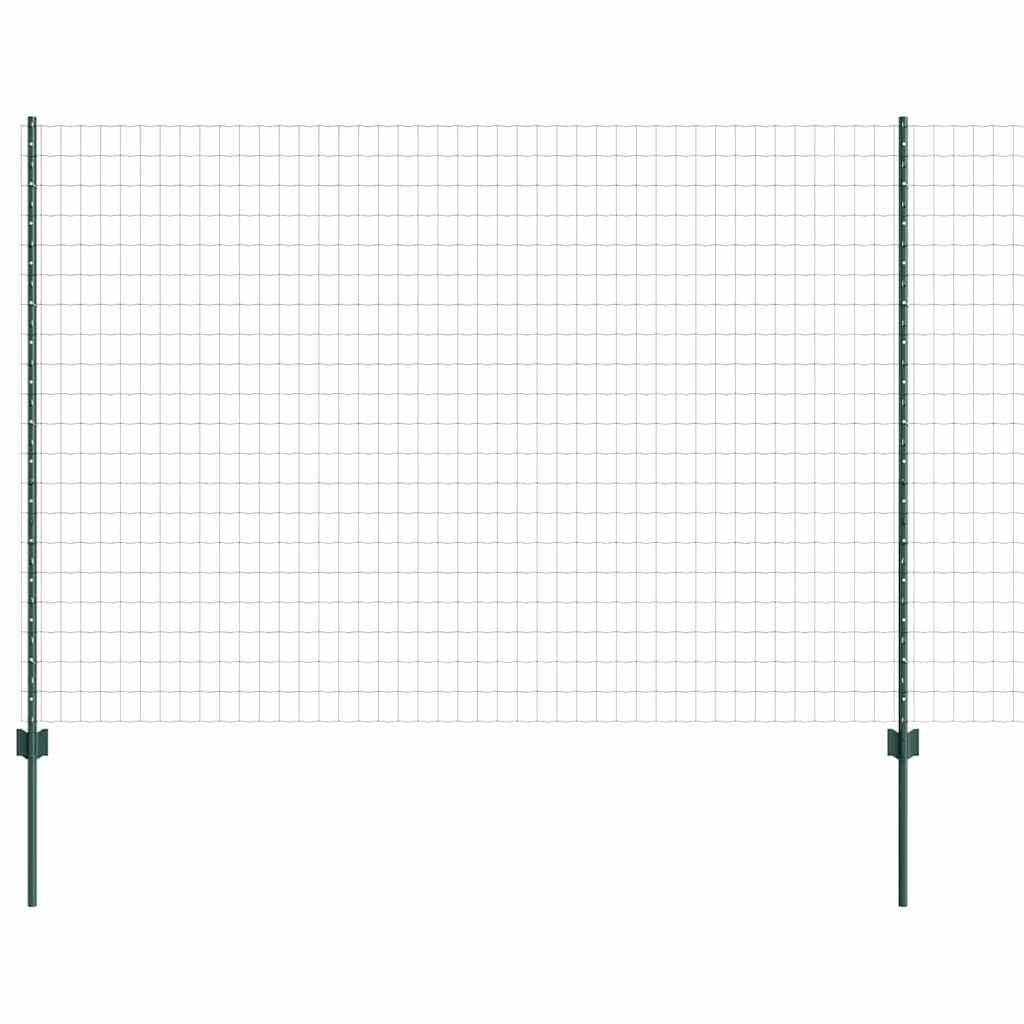 Fence with Post Green