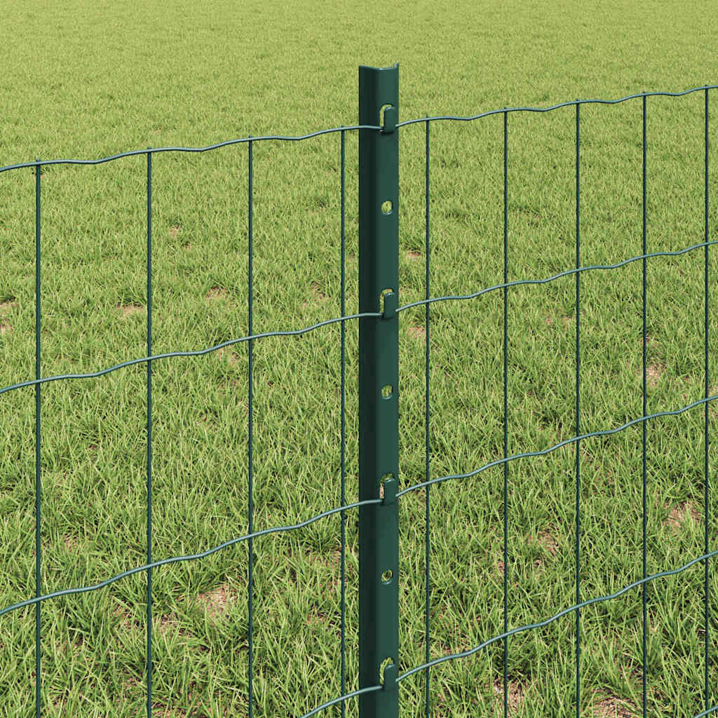 Fence with Post Green
