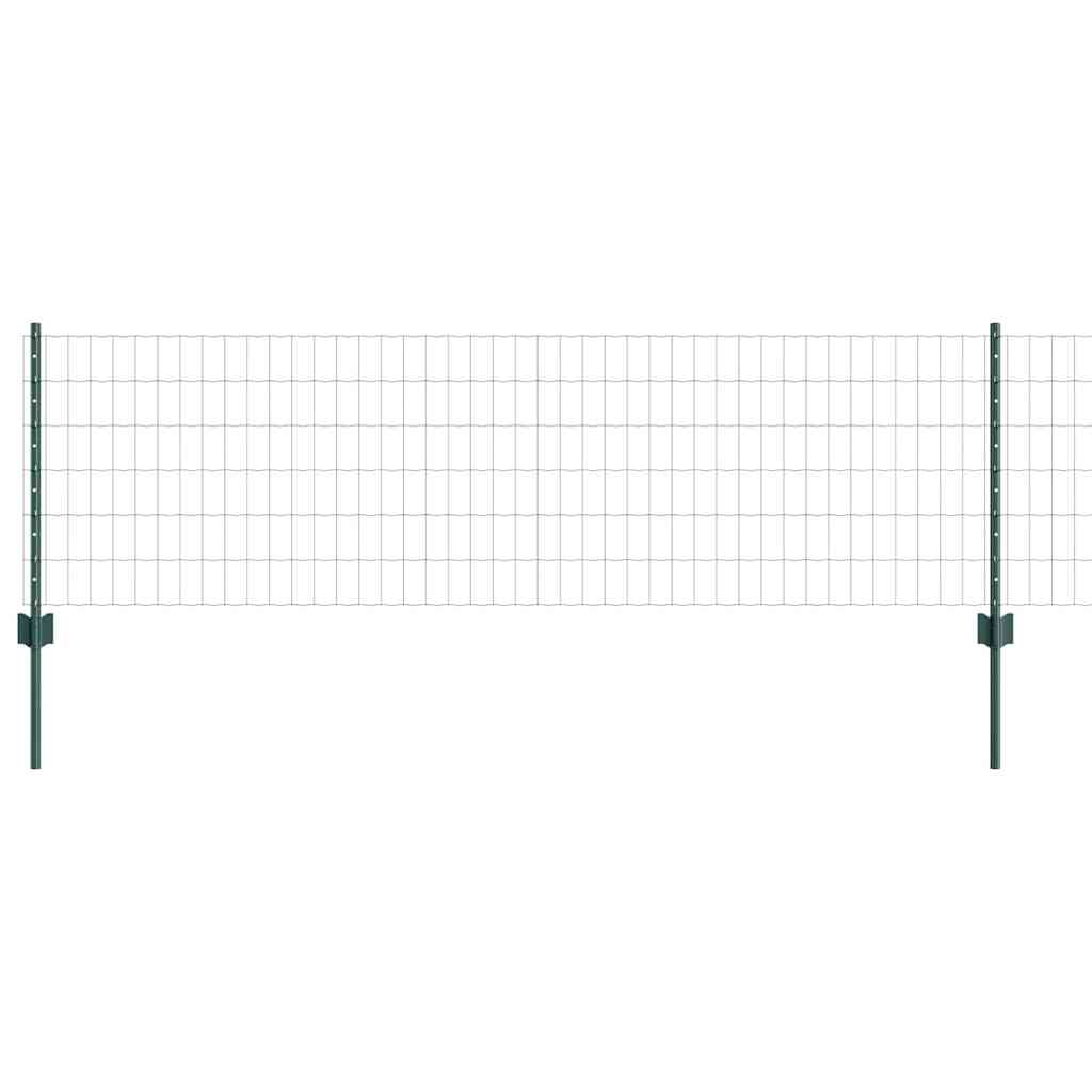 Fence with Post Green