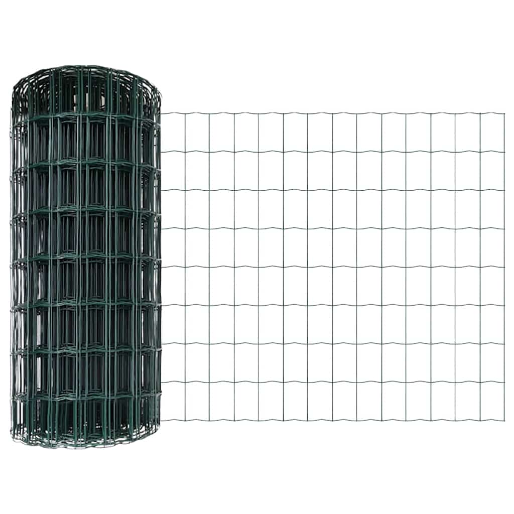 Fence with Post Green