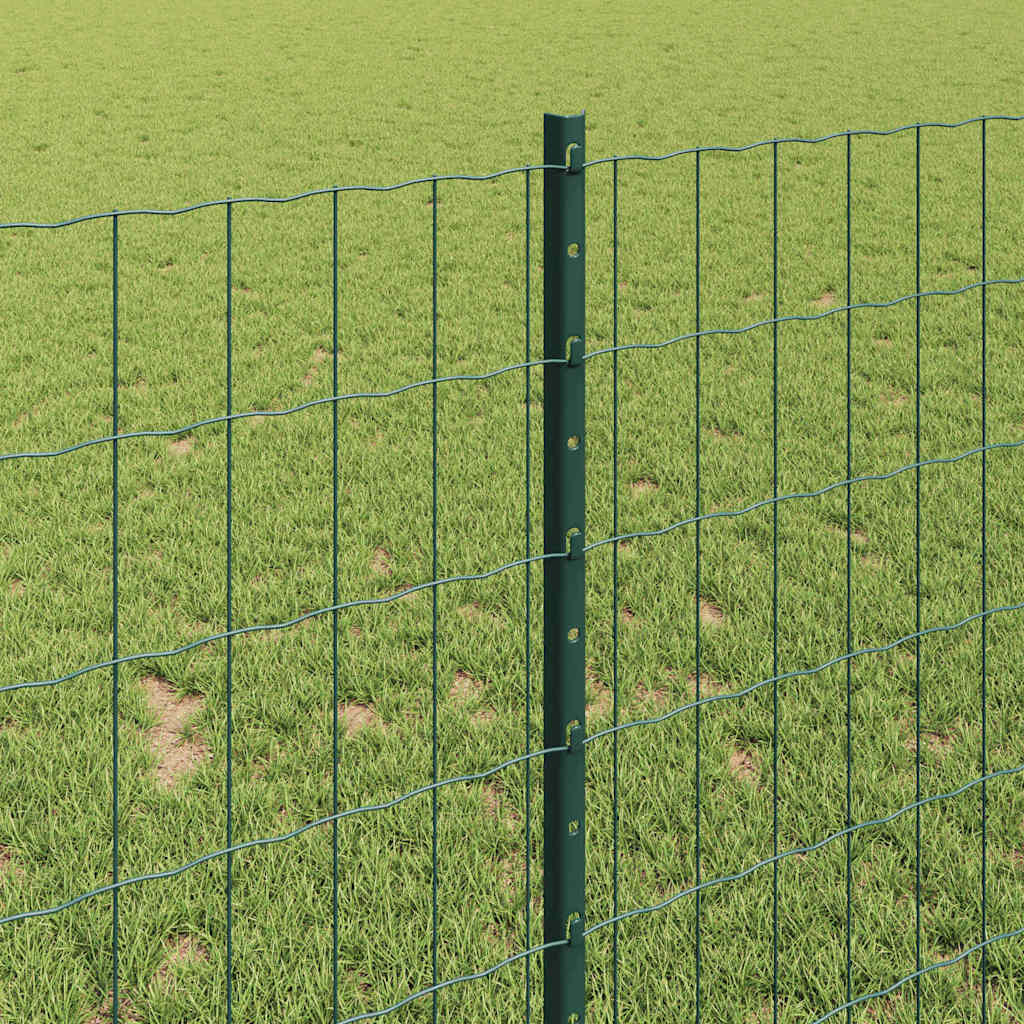 Fence with Post Green
