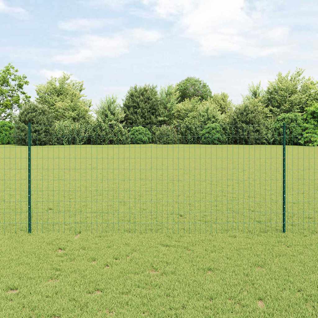 Fence with Post Green
