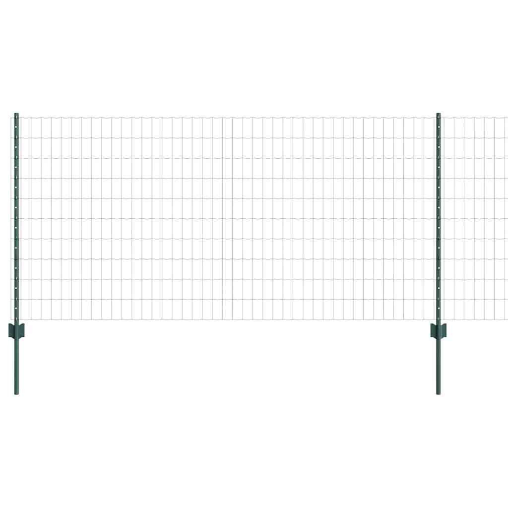 Fence with Post Green