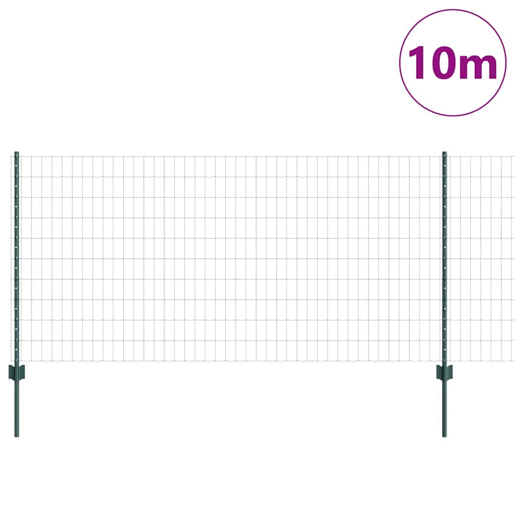 Fence with Post Green