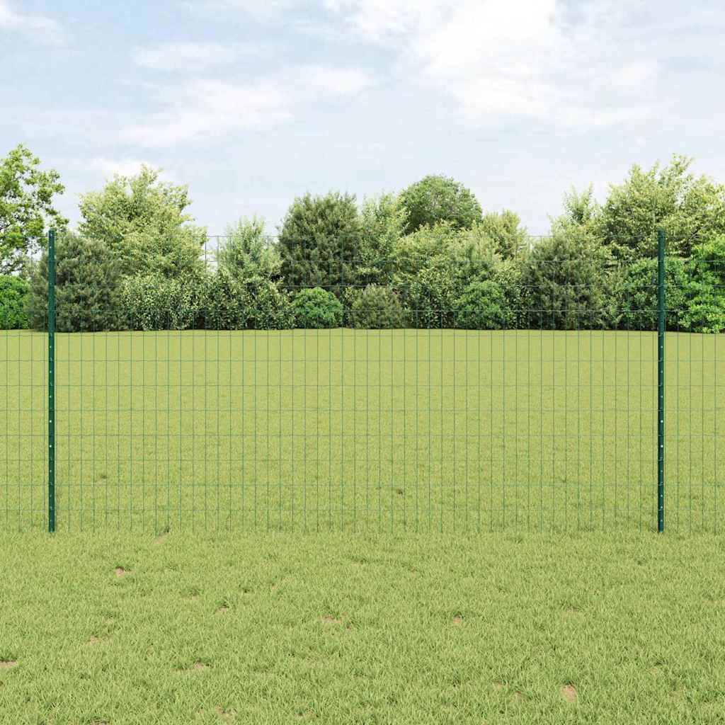 Fence with Post Green