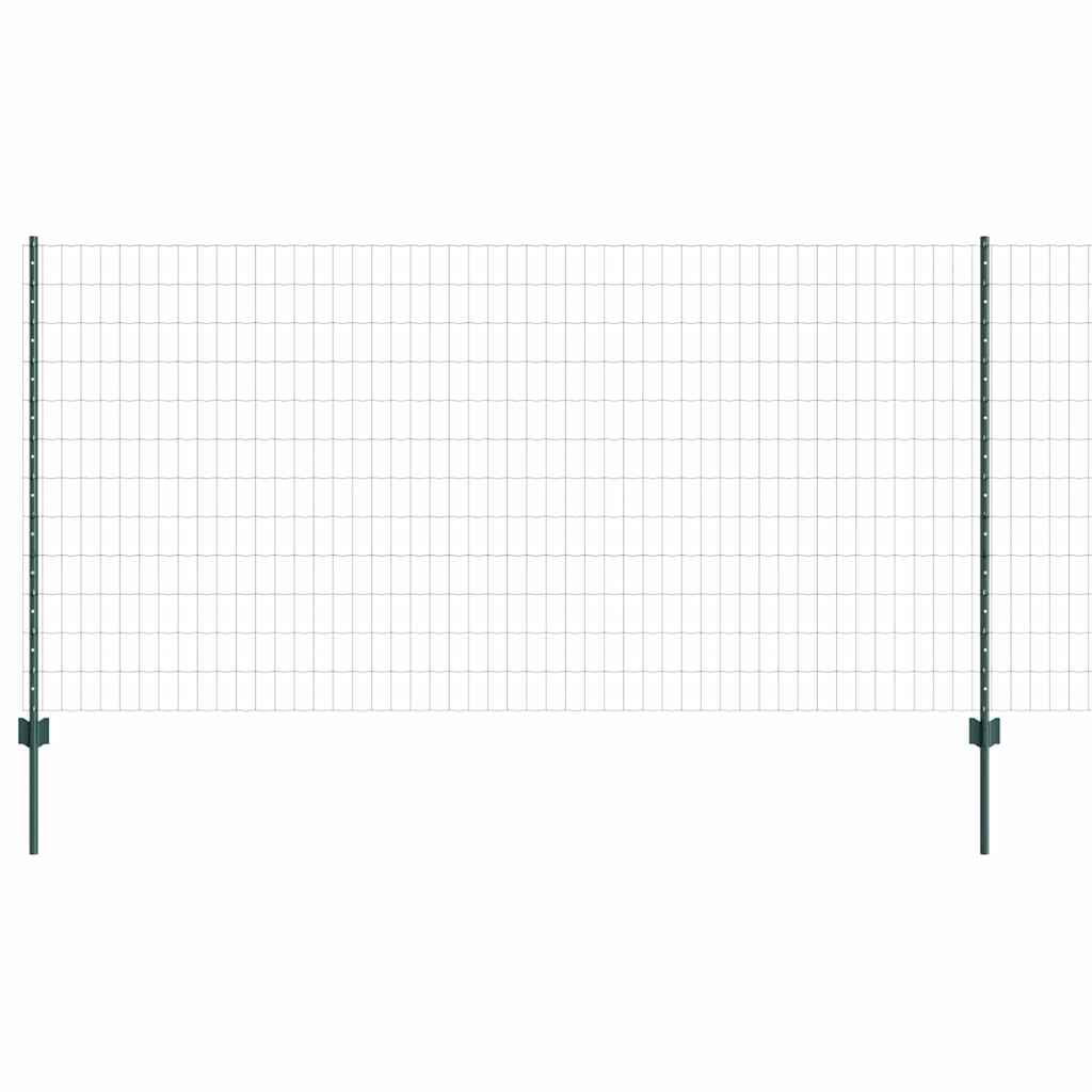 Fence with Post Green