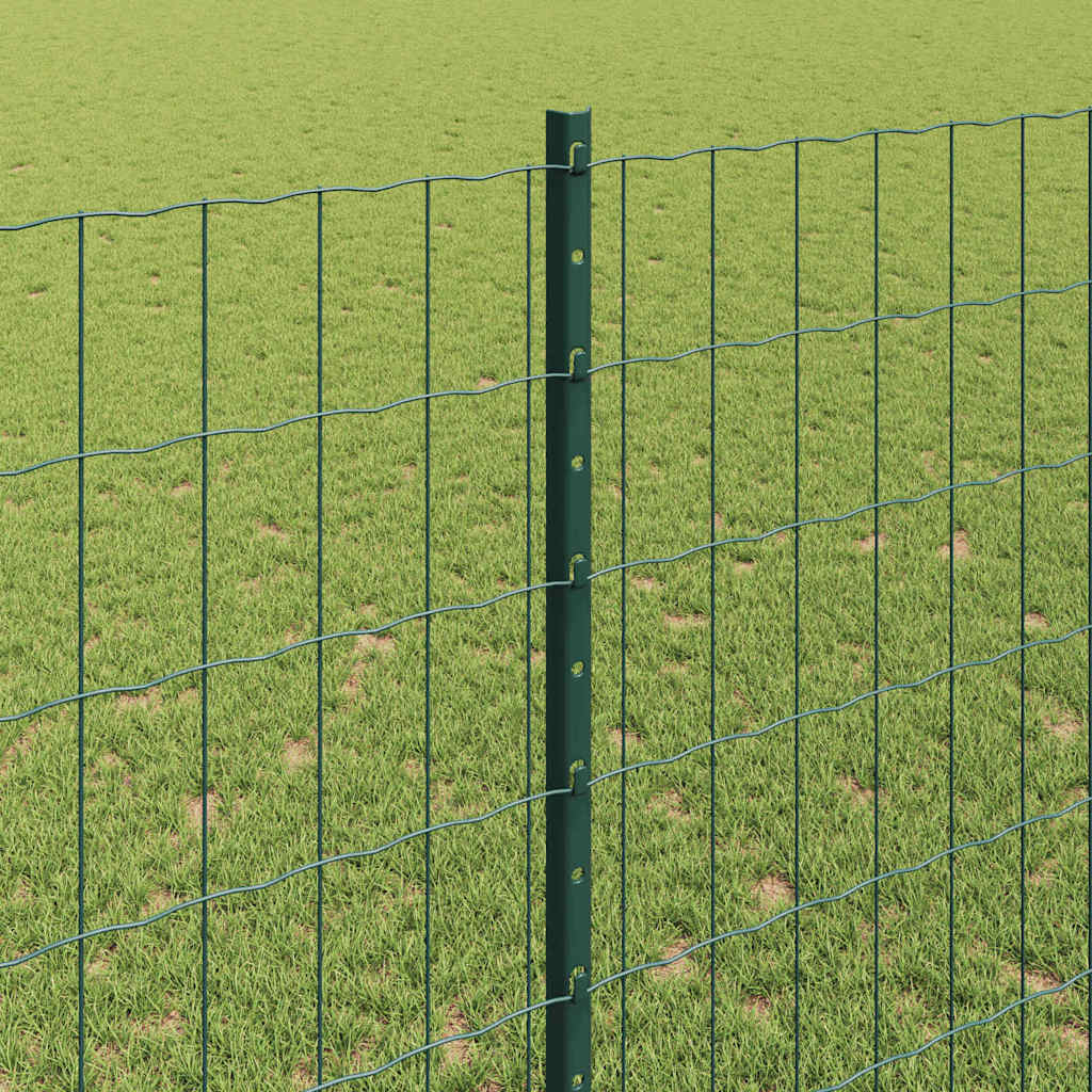 Fence with Post Green