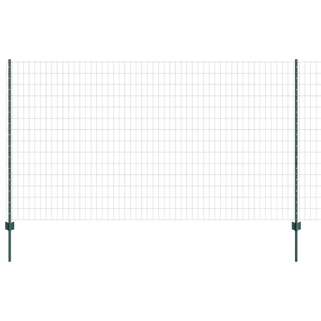 Fence with Post Green