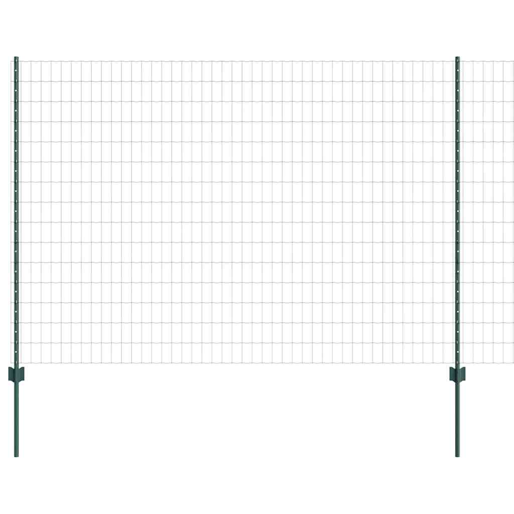 Fence with Post Green