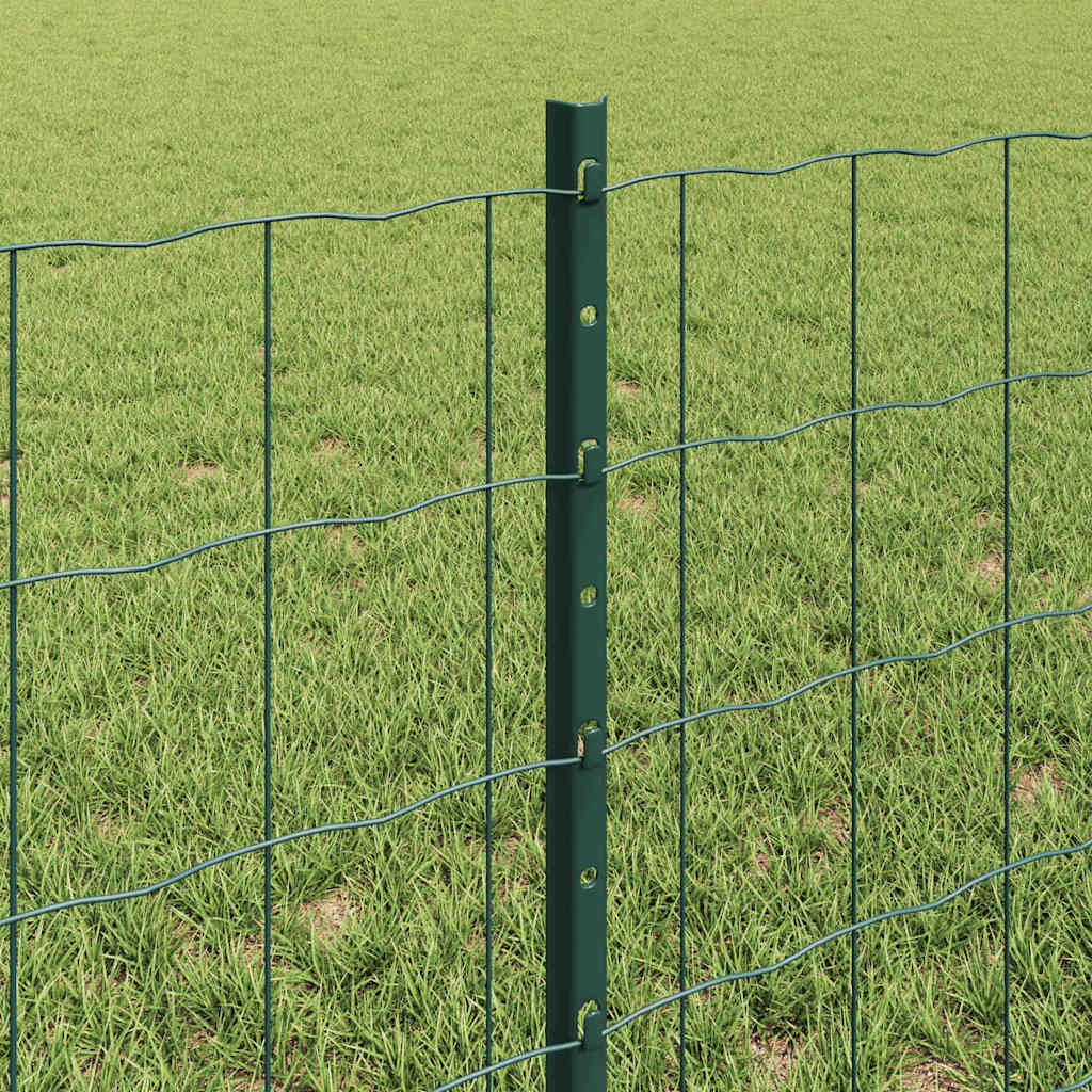 Fence with Post Green