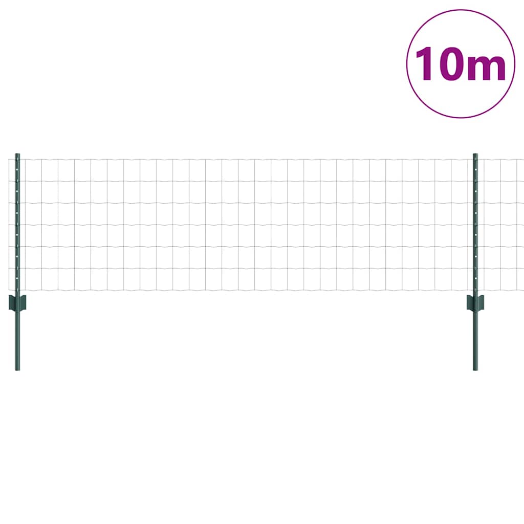 Fence with Post Green