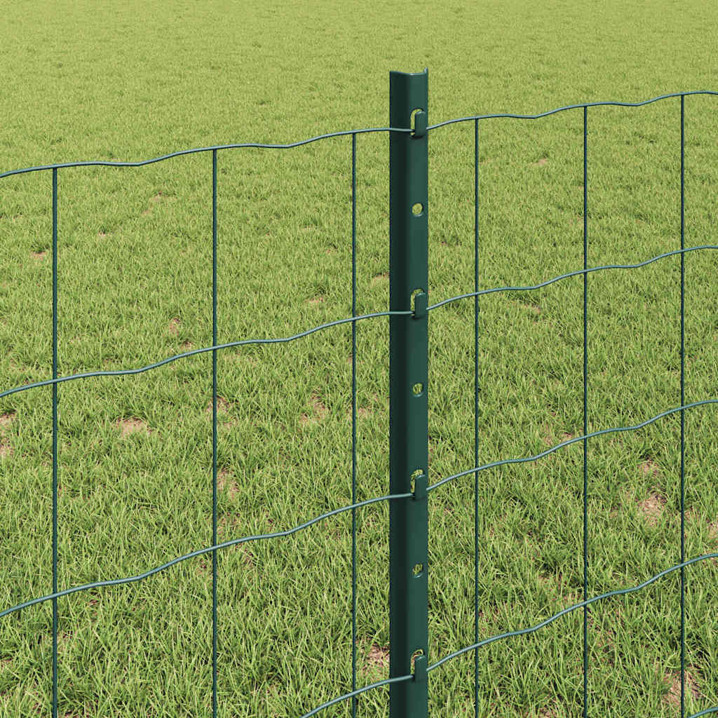 Fence with Post Green