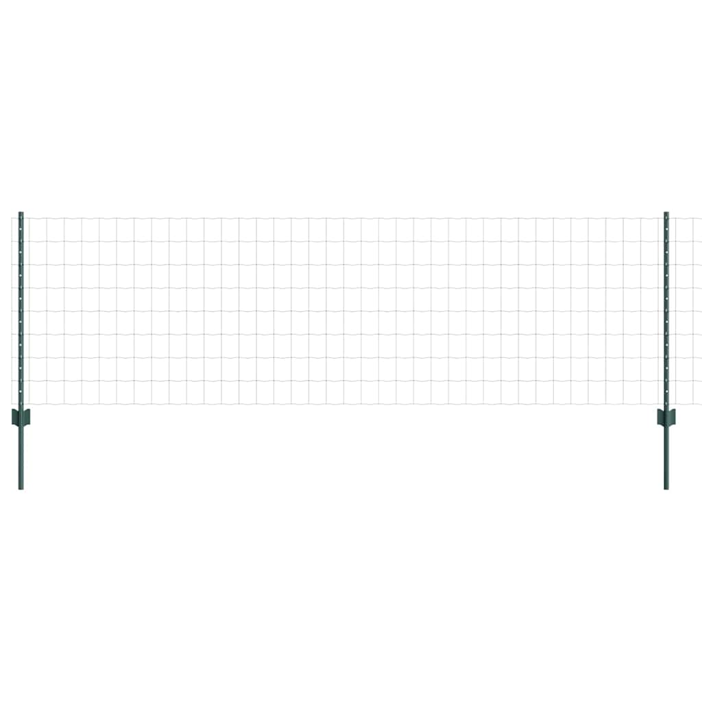 Fence with Post Green