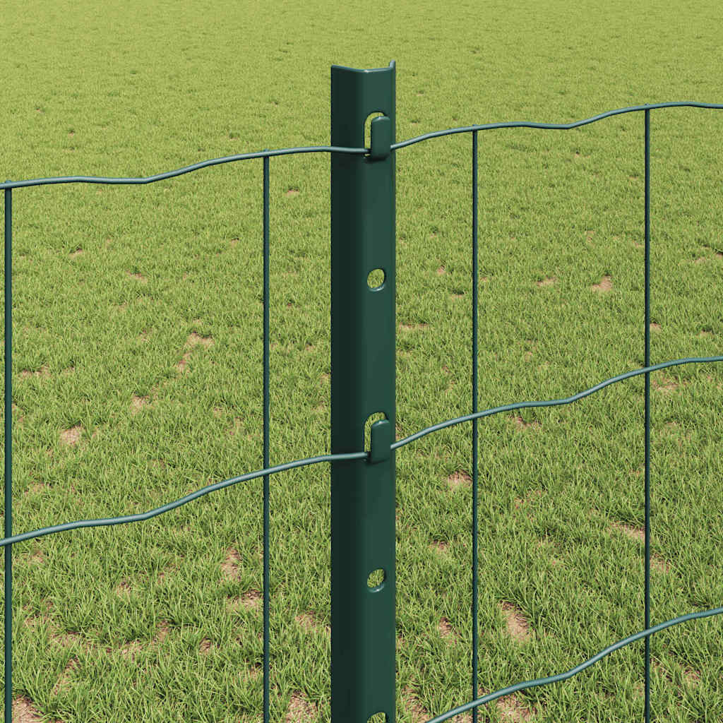 Fence with Post Green