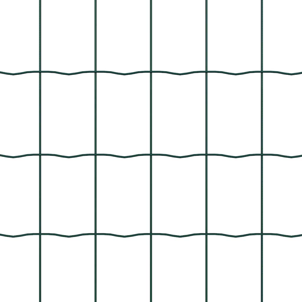 Fence with Post Green