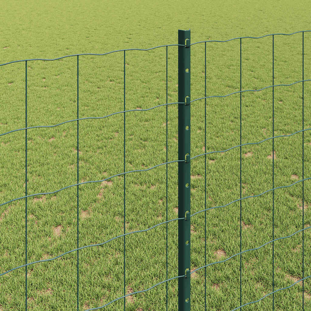Fence with Post Green