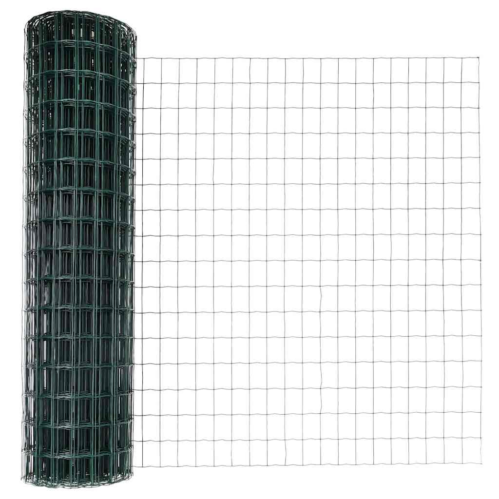 Fence with Post Green