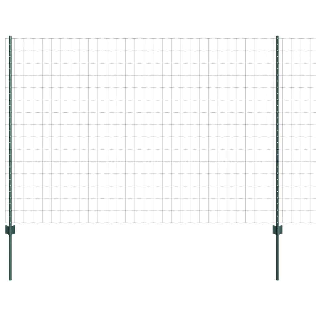 Fence with Post Green