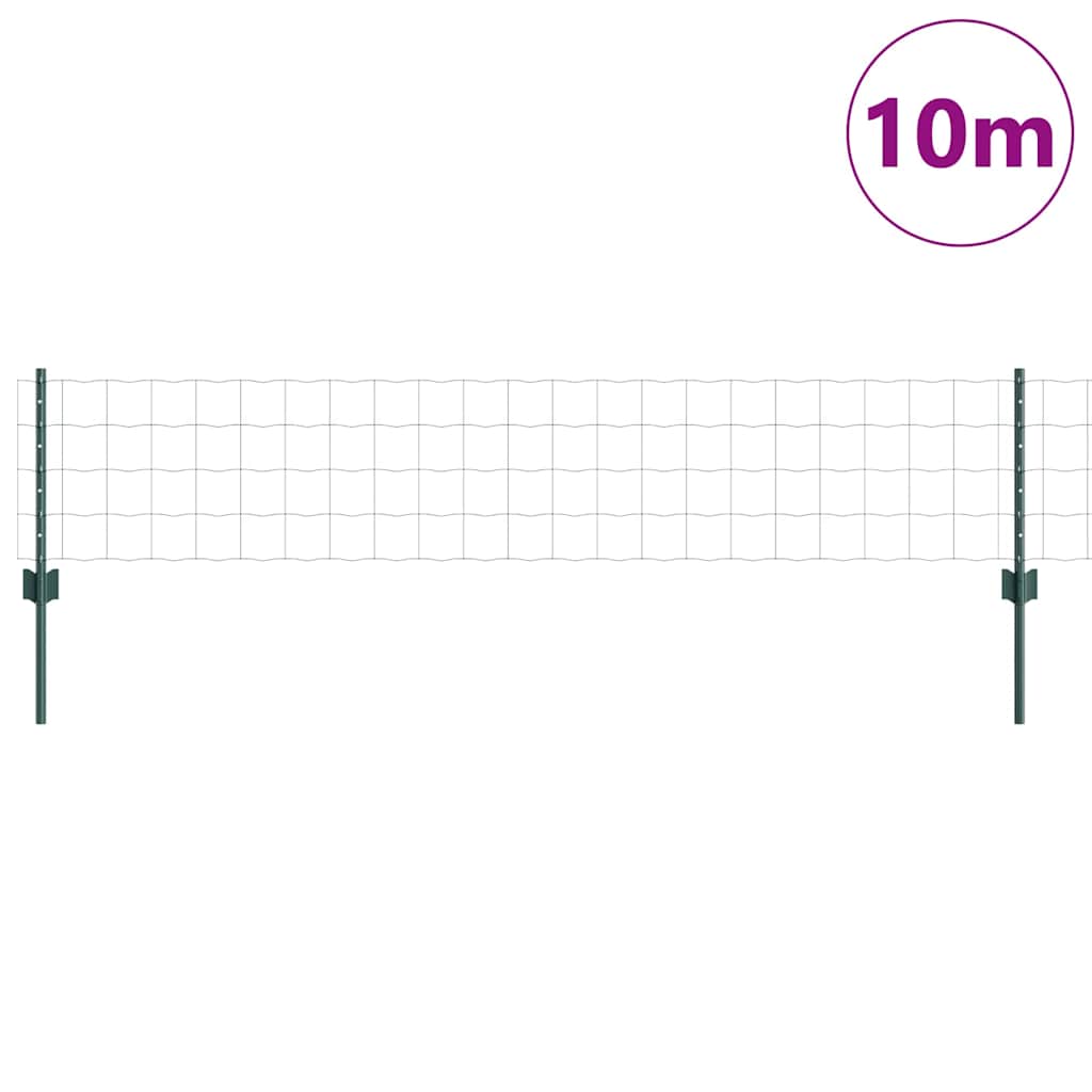 Fence with Post Green