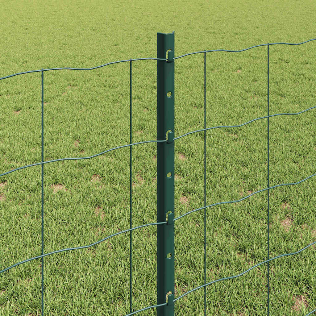 Fence with Post Green