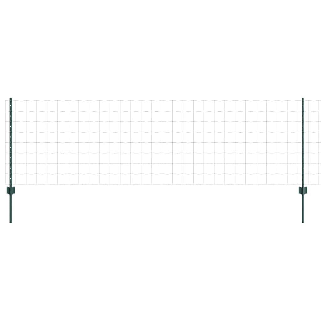 Fence with Post Green