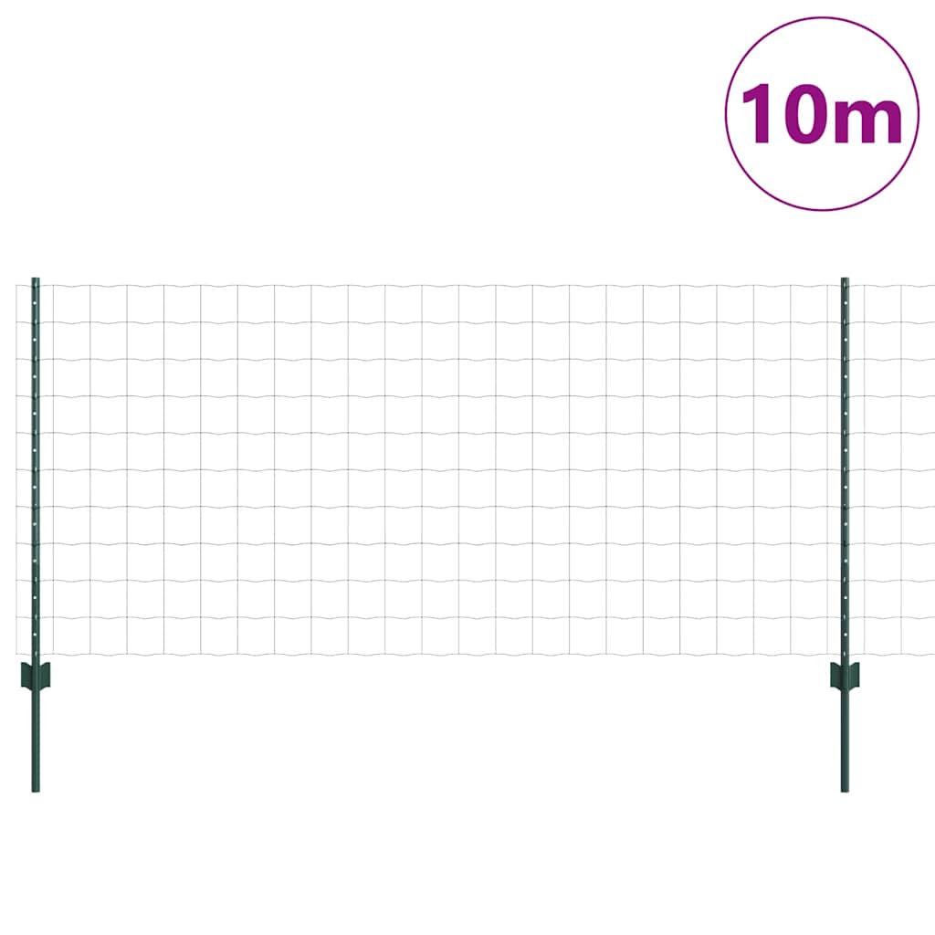 Fence with Post Green