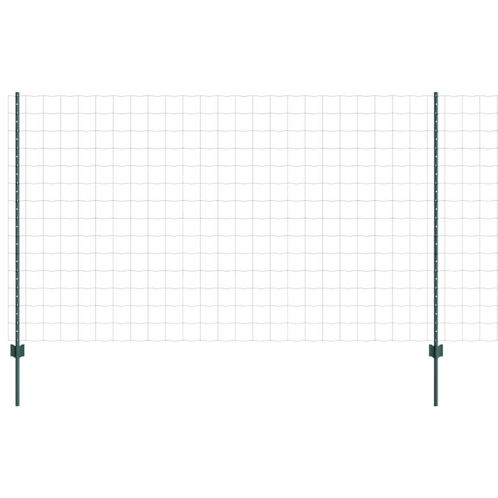 Fence with Post Green