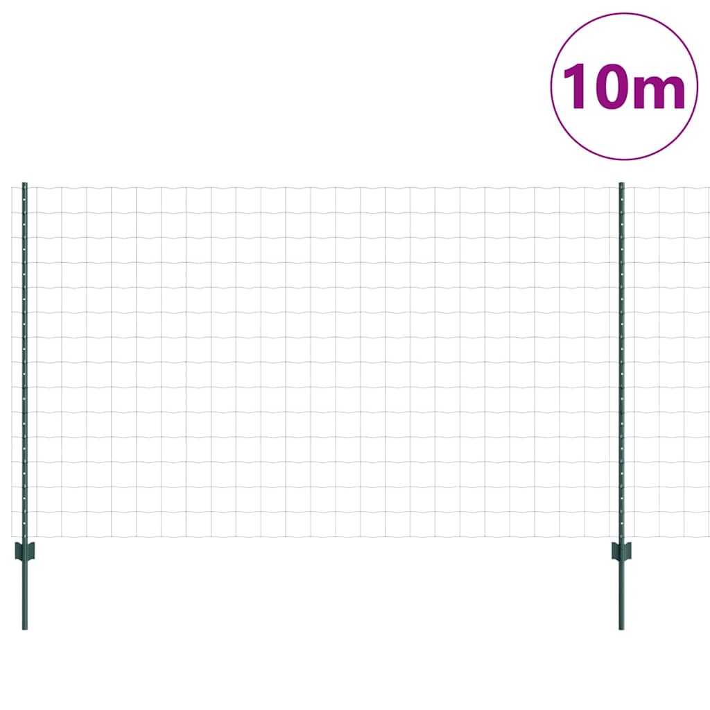Fence with Post Green