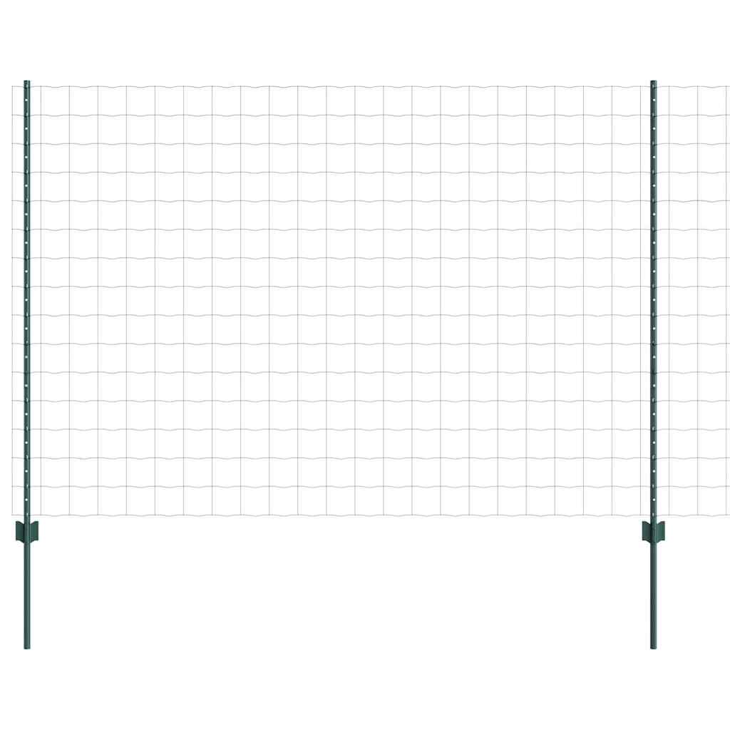 Fence with Post Green