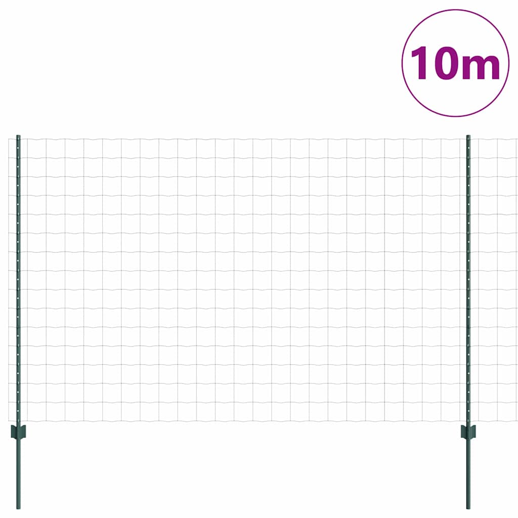 Fence with Post Green