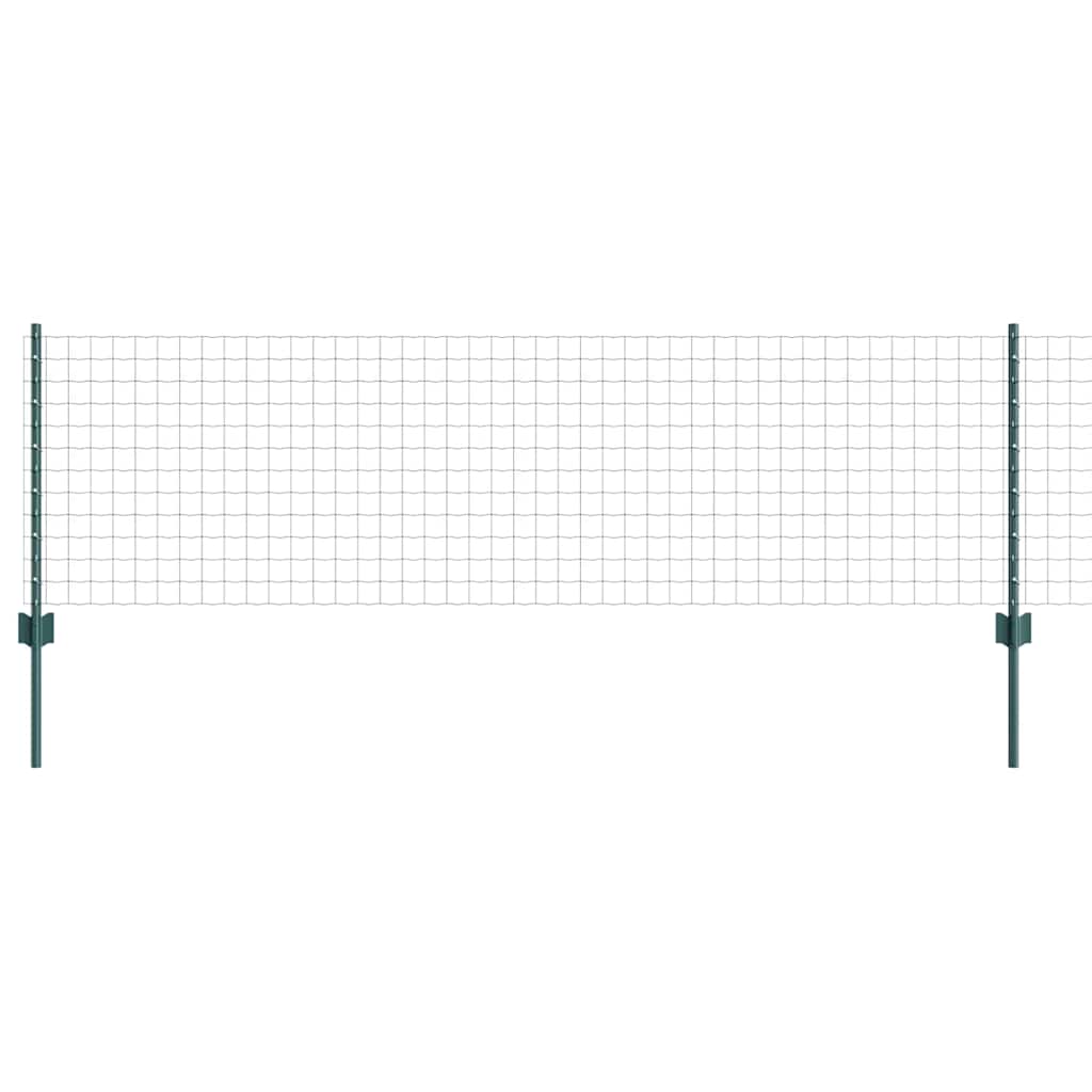 Fence with Post Green
