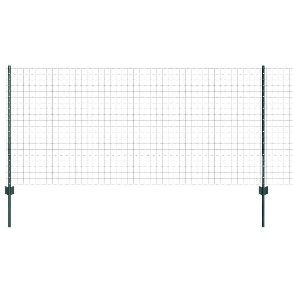 Fence with Post Green
