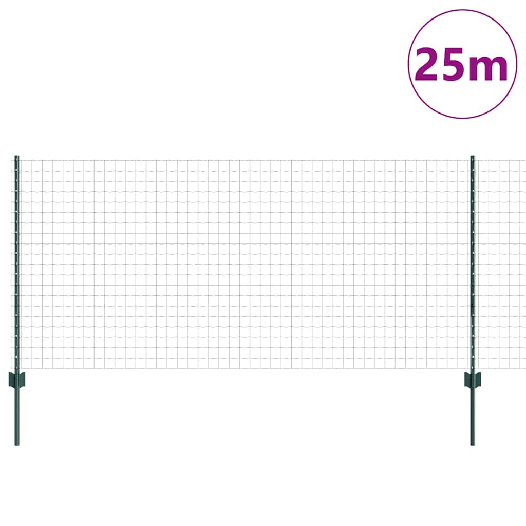 Fence with Post Green