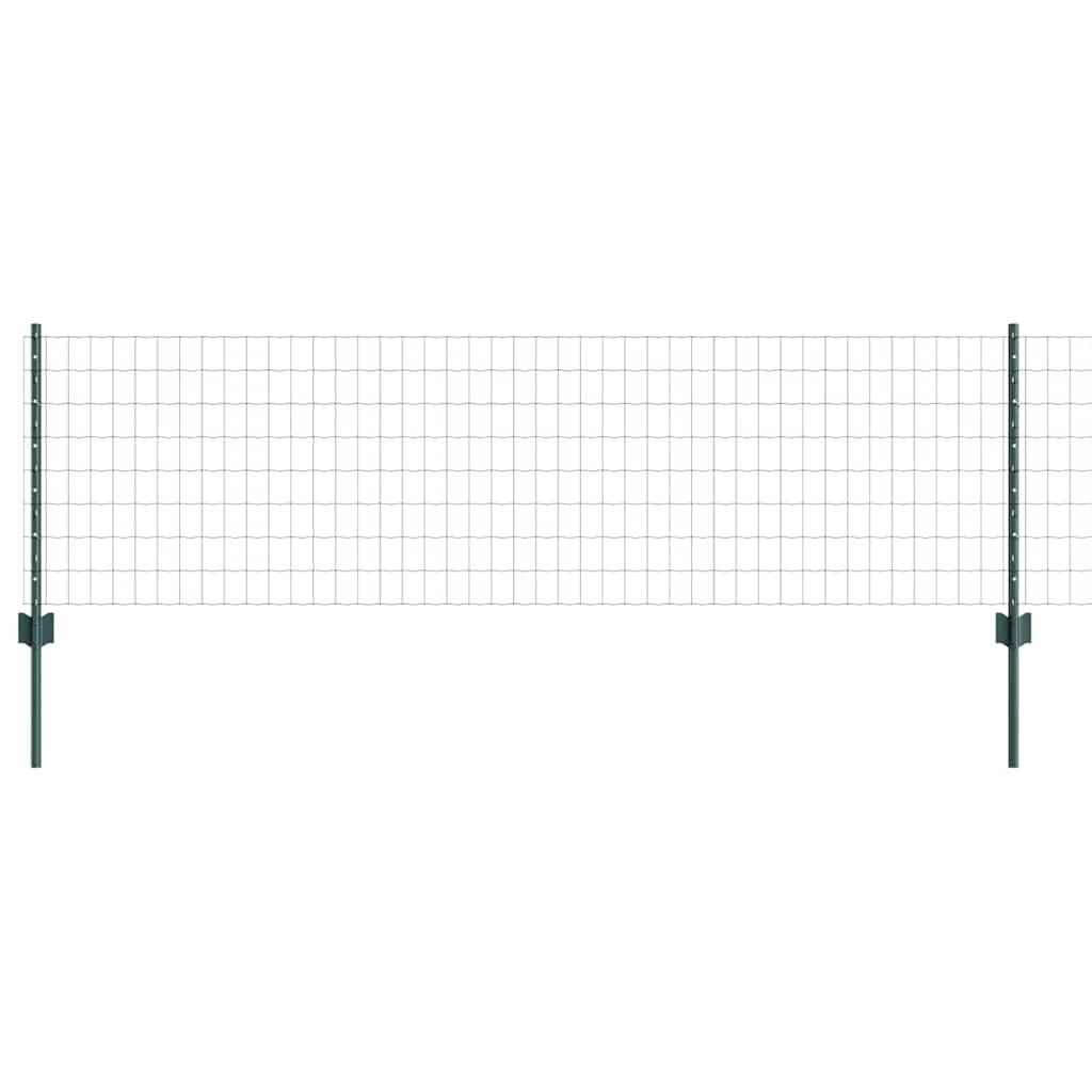 Fence with Post Green