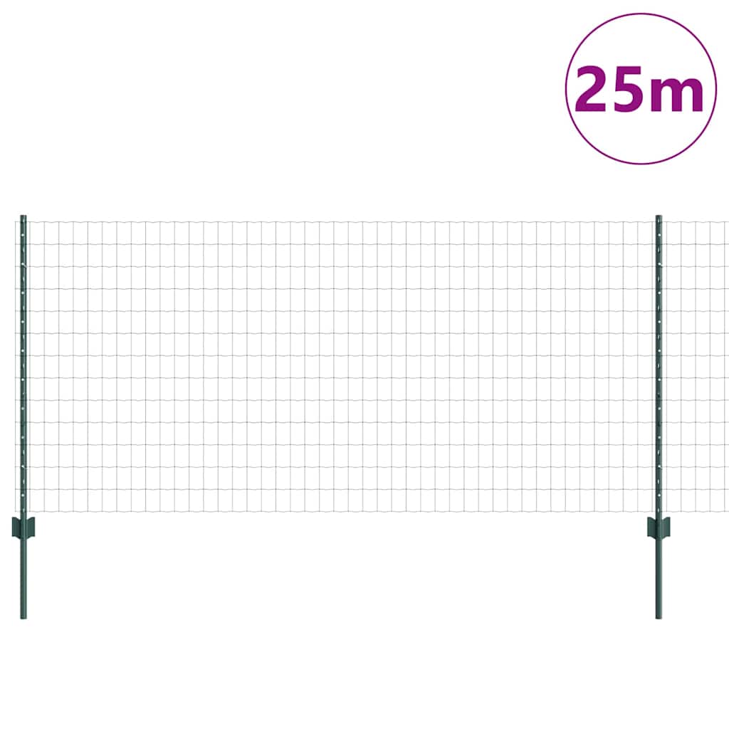 Fence with Post Green