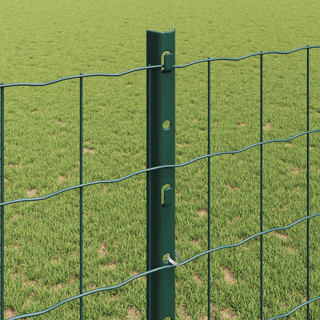 Fence with Post Green