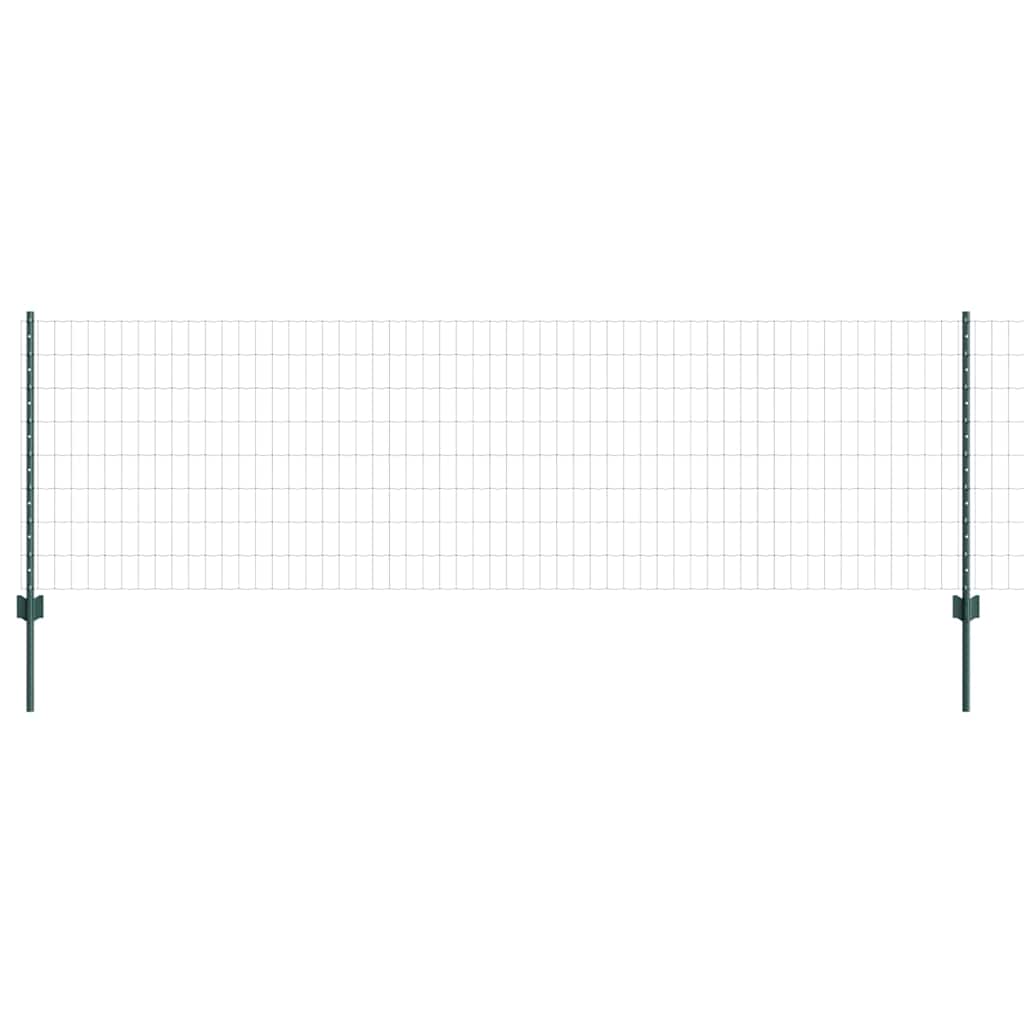 Fence with Post Green