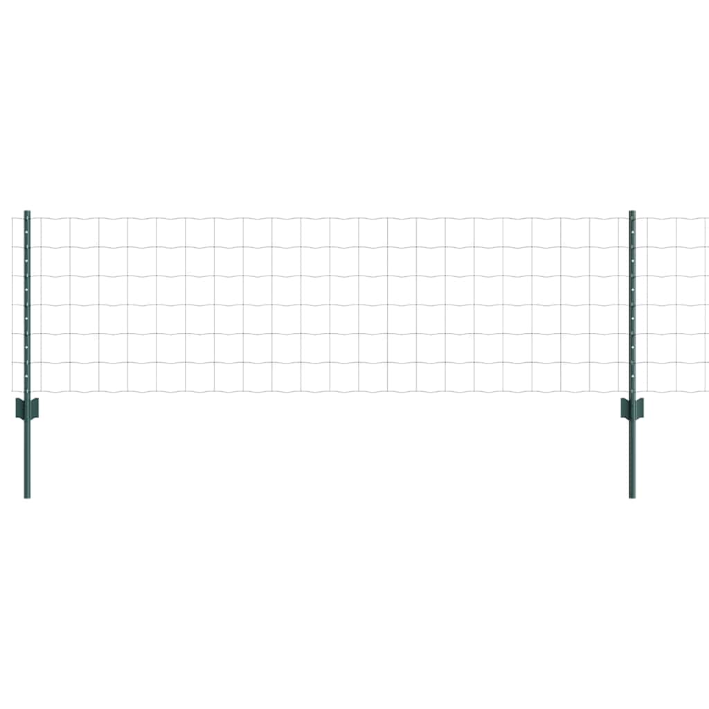 Fence with Post Green