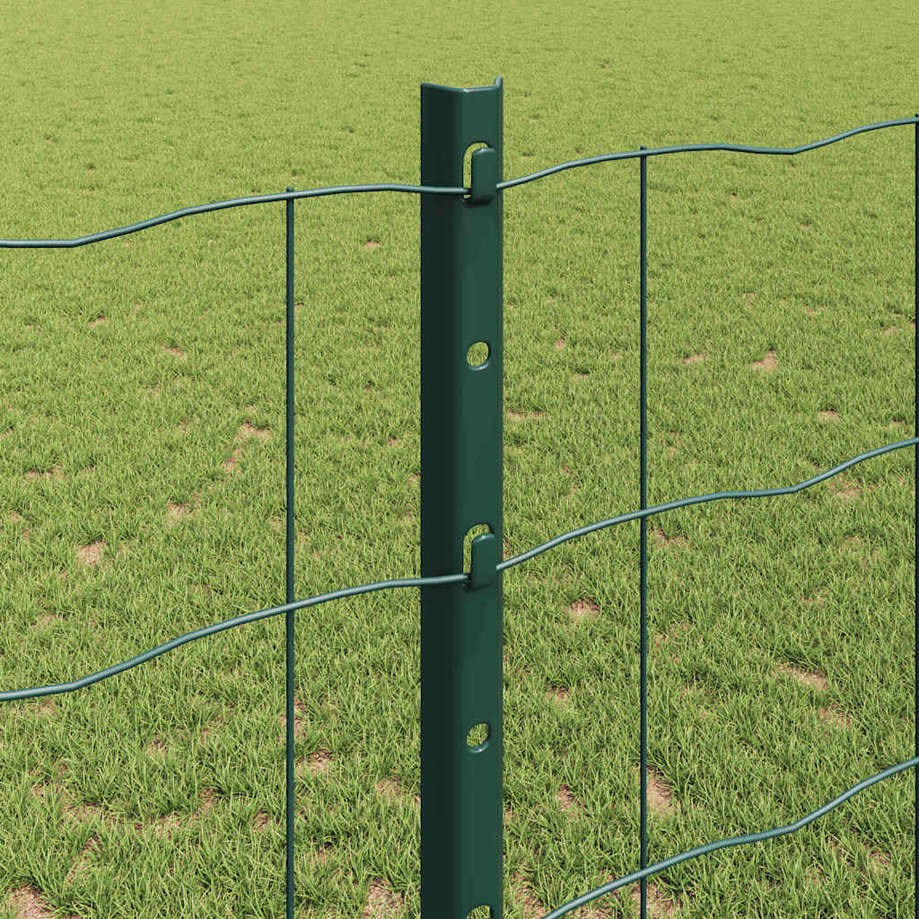 Fence with Post Green
