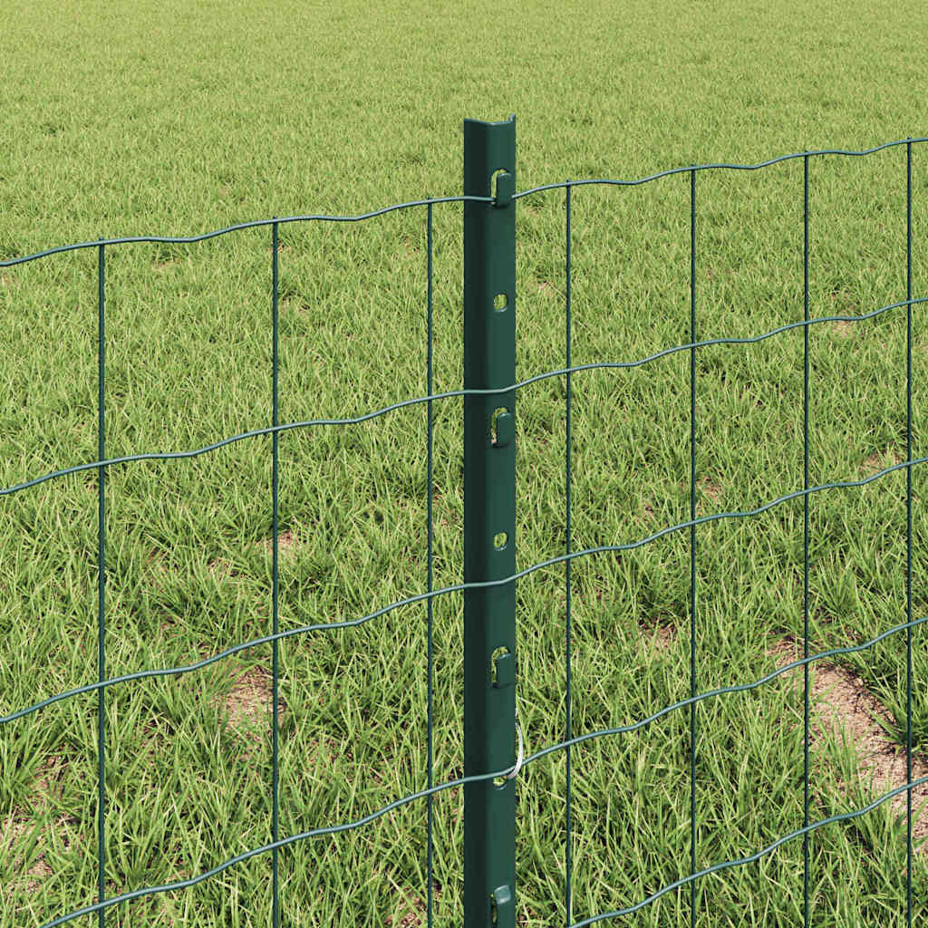 Fence with Post Green