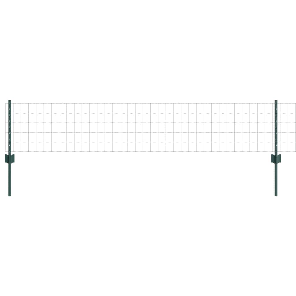 Fence with Post Green