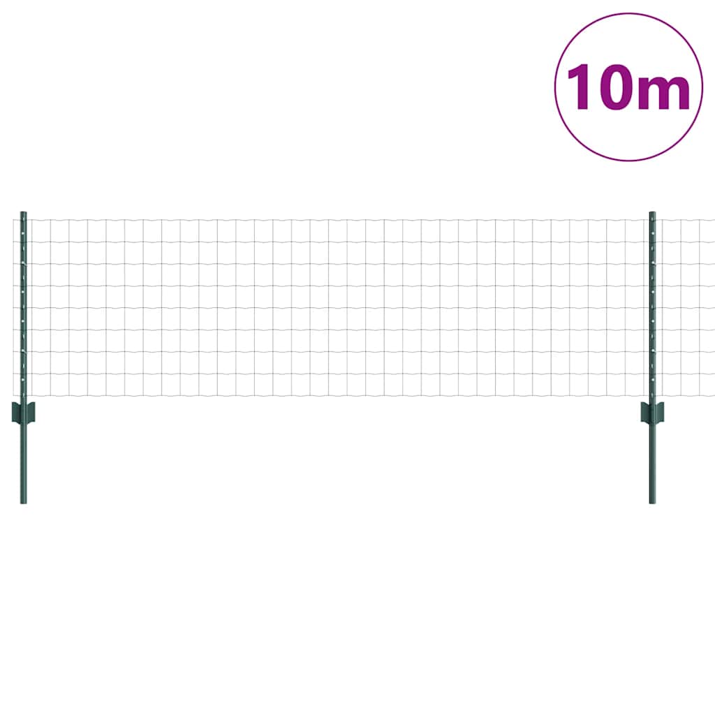 Fence with Post Green