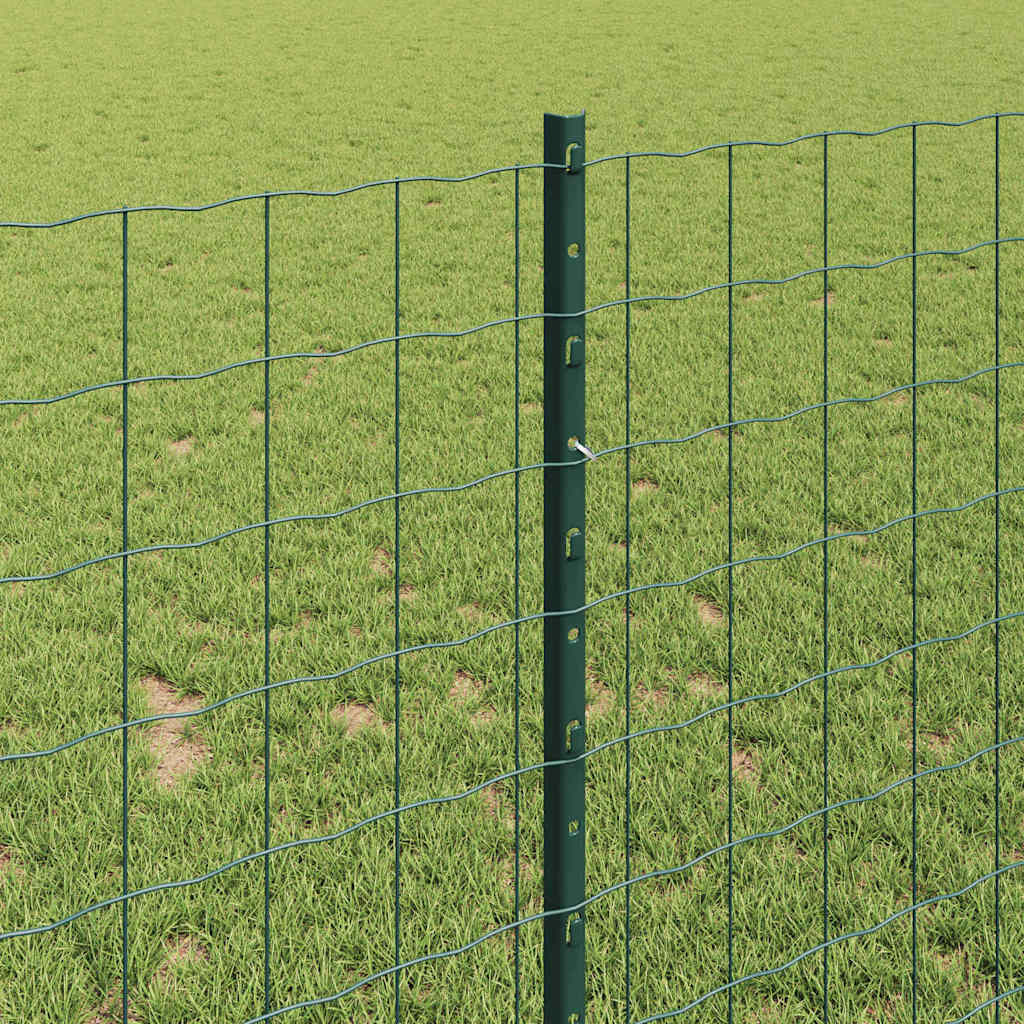 Fence with Post Green