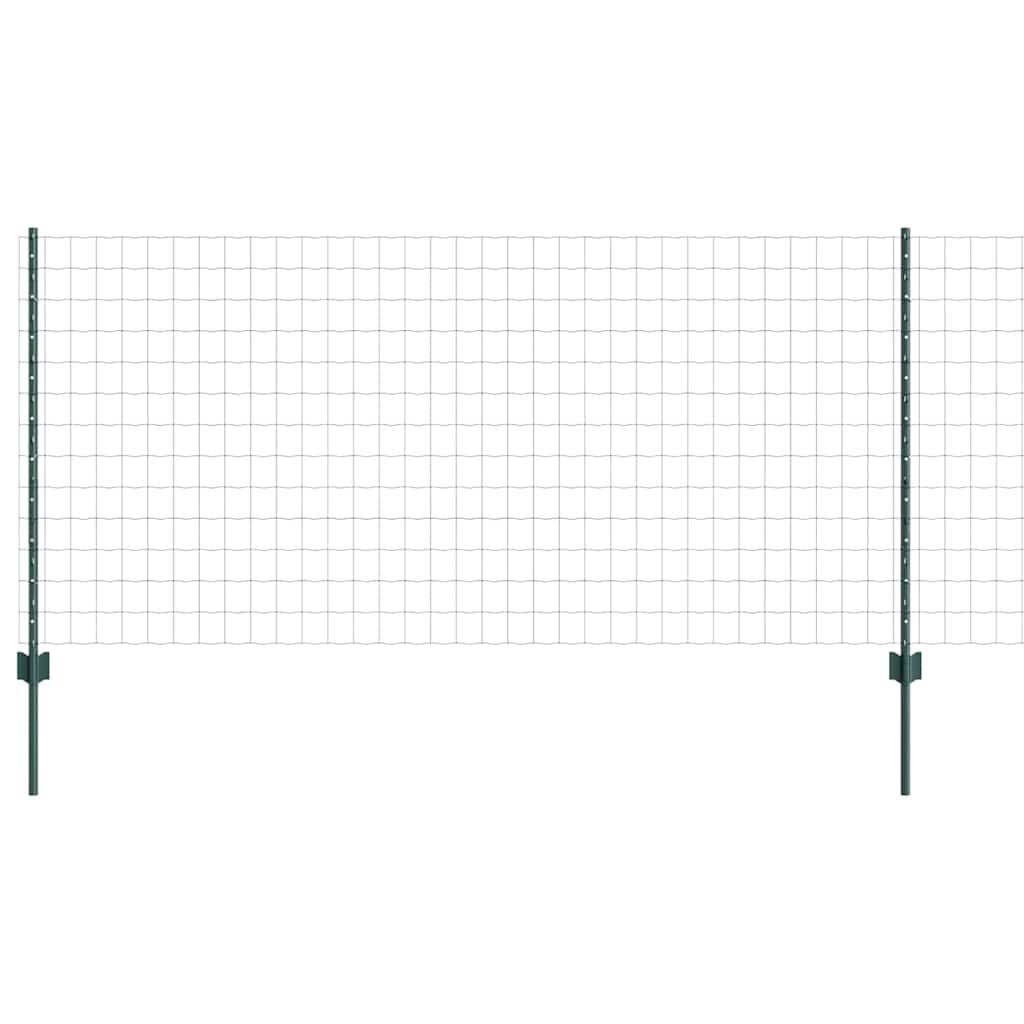 Fence with Post Green