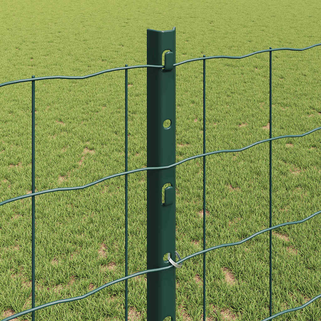 Fence with Post Green