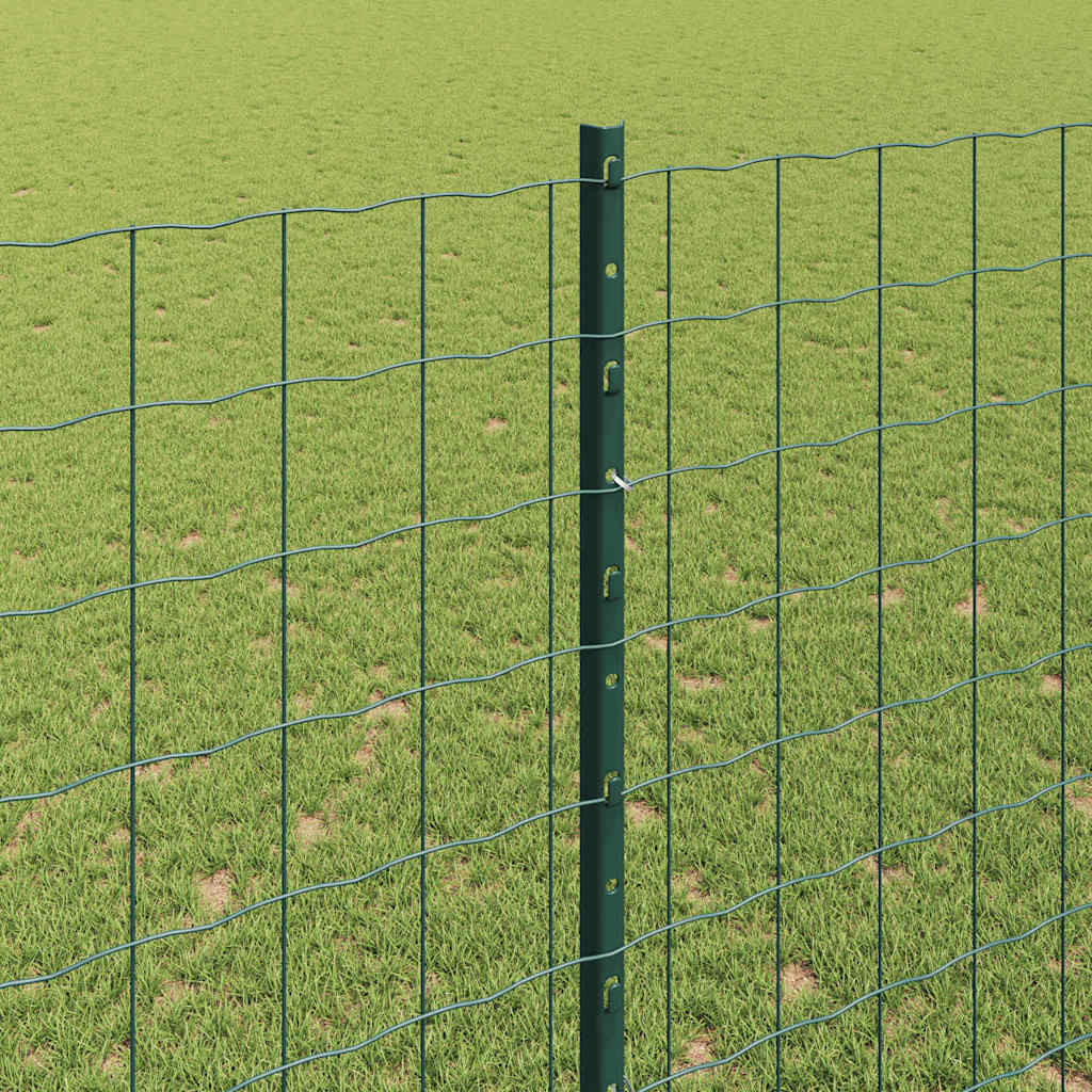 Fence with Post Green